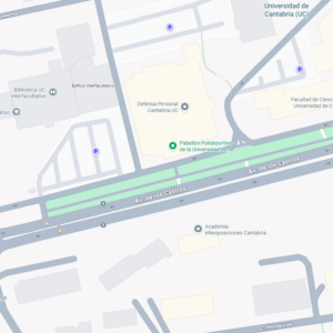 mapauc Plano de situación de la Universidad de Cantabria